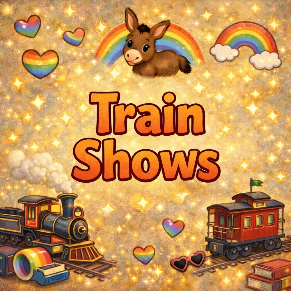 My Upcoming Train Show Flyers!